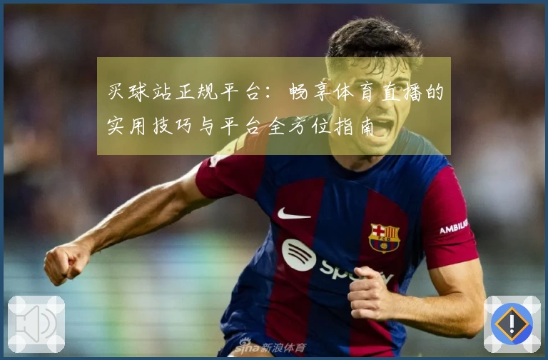 买球站正规平台：畅享体育直播的实用技巧与平台全方位指南