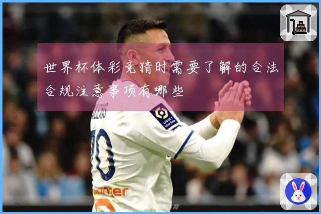 世界杯体彩竞猜时需要了解的合法合规注意事项有哪些