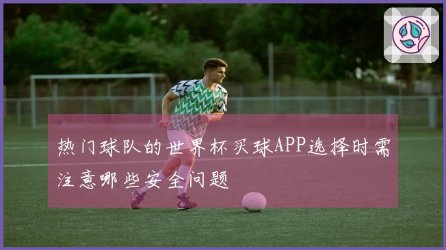 热门球队的世界杯买球APP选择时需注意哪些安全问题