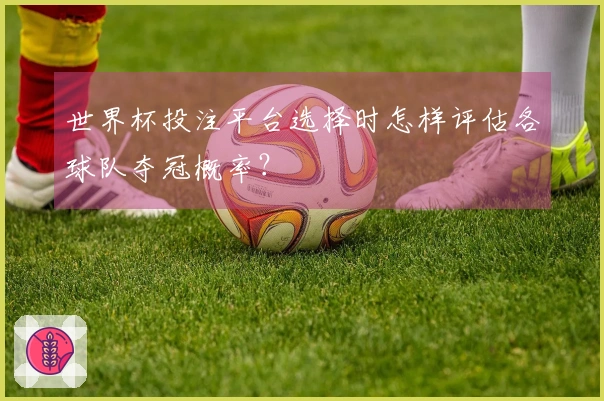 世界杯投注平台选择时怎样评估各球队夺冠概率？