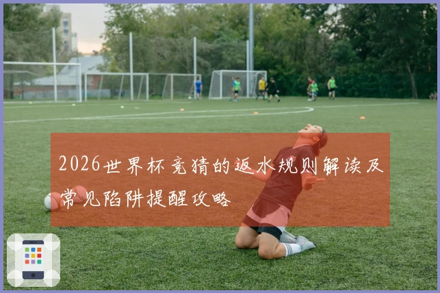 2026世界杯竞猜的返水规则解读及常见陷阱提醒攻略