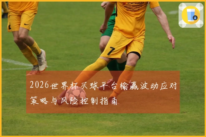 2026世界杯买球平台输赢波动应对策略与风险控制指南