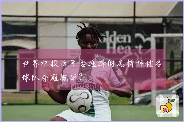 世界杯投注平台选择时怎样评估各球队夺冠概率？